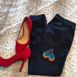 Loft Modern fit ankle jeans